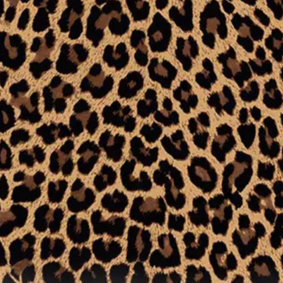 brown cheetah fabric