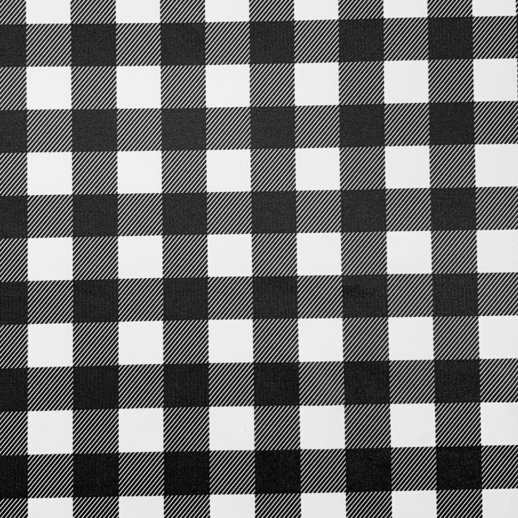 Black and white checkered pattern
