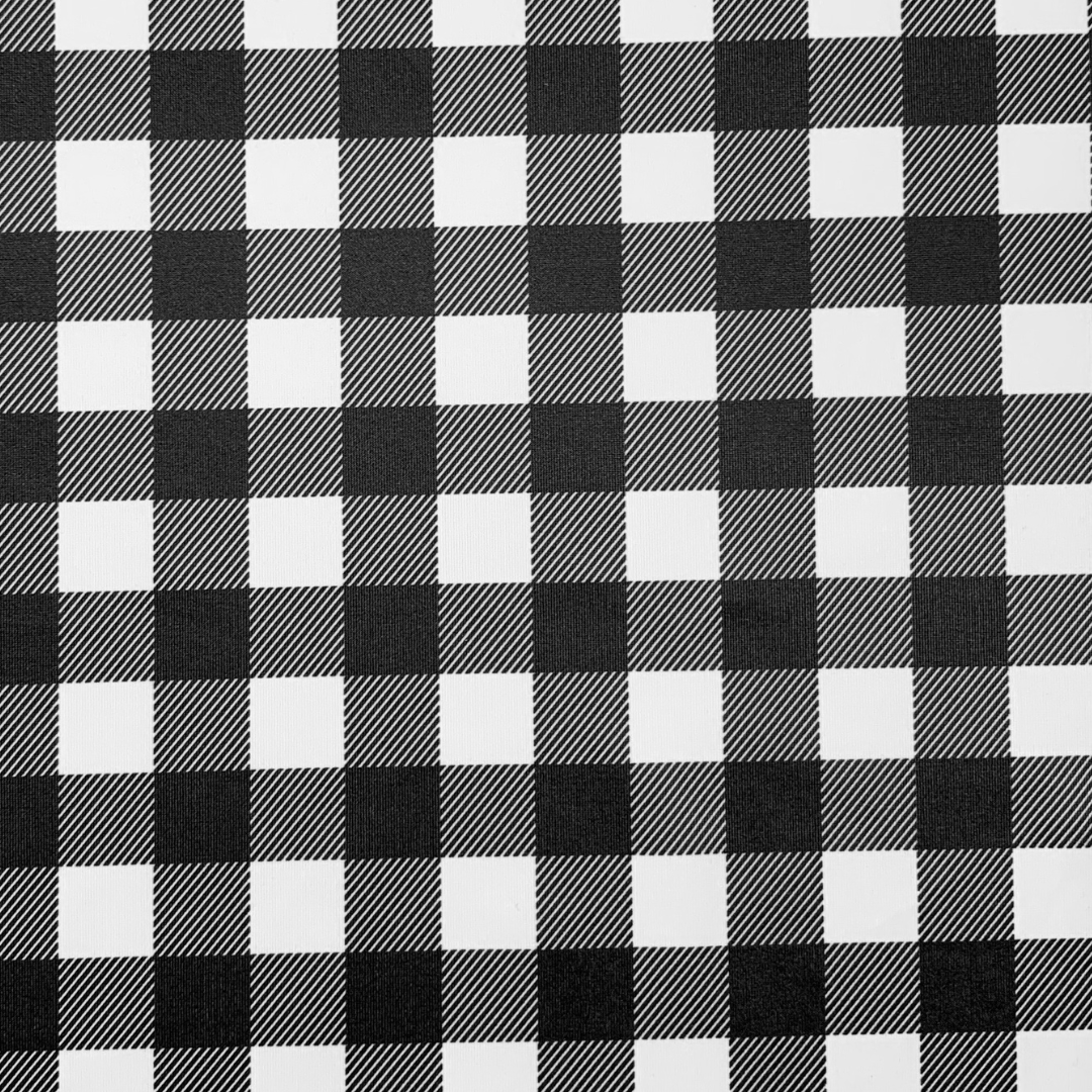 Black and white checkered pattern