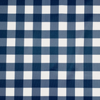 Navy and white checkered pattern