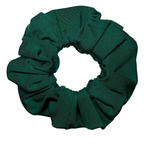 Emerald Green Swim Scrunchie on a white background