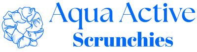 Aqua Active Scrunchies