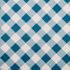 Blue and white checkered pattern